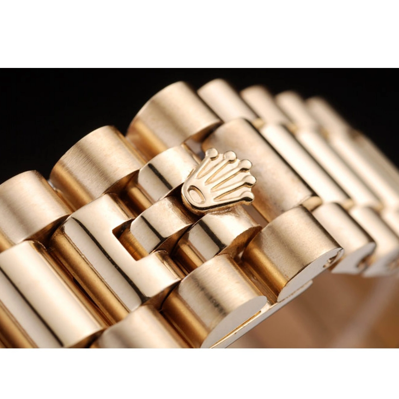 Best AAA Replica Sites Steel Yellow White Rolex Plated Dial Gold 18k Day-Date Stainless 0718